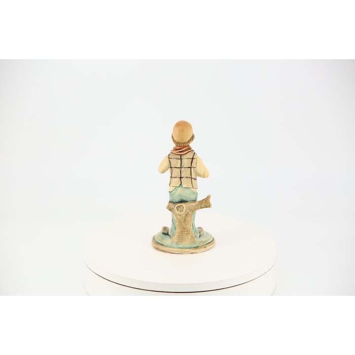 Ceramic Jazz Musician Figurine - Soval Artesania Spain 173 - Hand Painted Saxophone Statue - Vintage 1990s Music Cabinet Decor