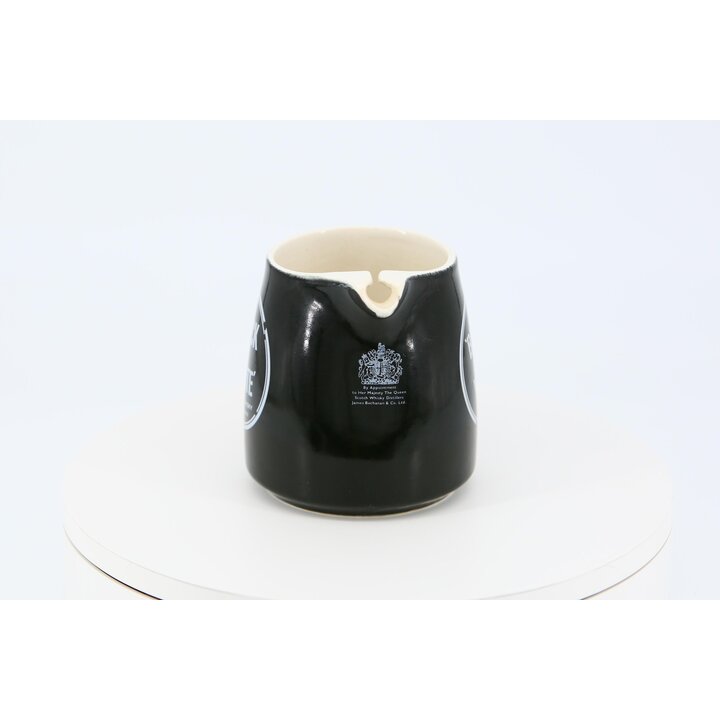 Black & White ウイスキー 水差し ピッチャー, 英国製 アーサーウッド 陶器 デキャンタ, 1930年代 パブバー 収集品, 550ml