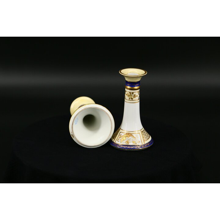 Zestaw Toaletowy Noritake z Porcelany, 6 Elementów, Japonia - Kobalt i Złoto