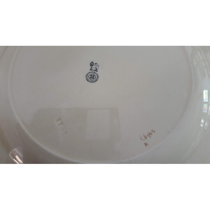 Декоративное блюдо Гномы Royal Doulton Чарльз Ноук 1920-е | Англия