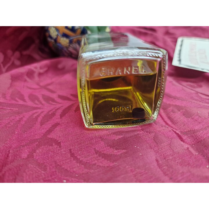 Perfume Fragancia, Chanel No 5 Eau de Toilette Vintage Botella Splash, Coleccionable 100ml 3.4 oz, Paris Francia 1980, Sin Caja