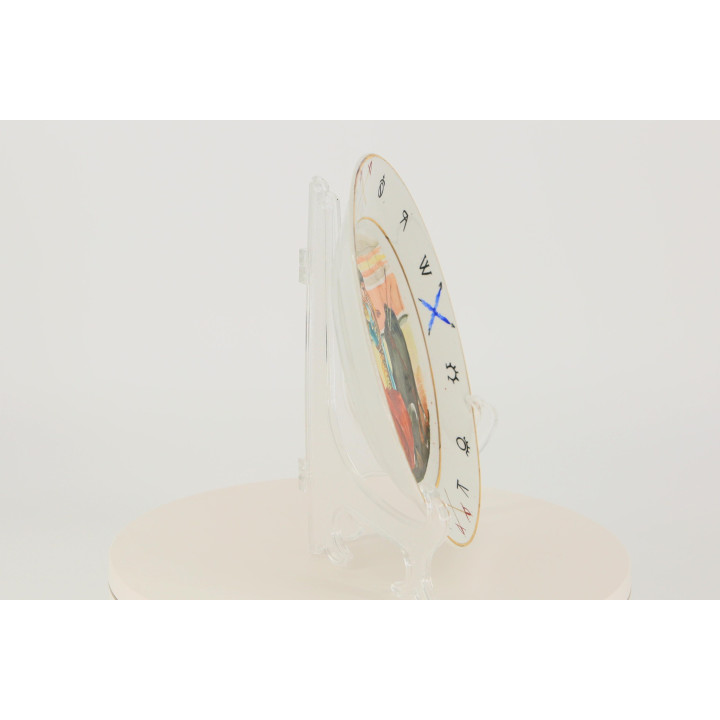 1970s Vintage Spanish Ceramic Bullfighting Plate - 23cm