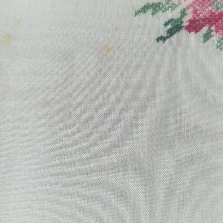 Vintage Spanisches Handbesticktes Bettwäsche Set 1960er Tersaba OVP