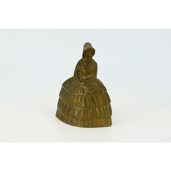 Campanella Vintage Lady Bell in Bronzo - Stile Vittoriano
