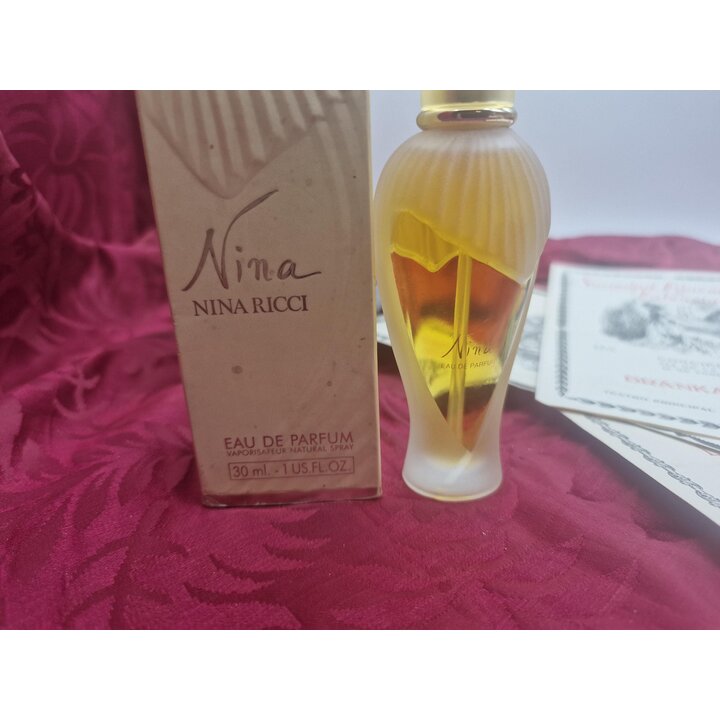 Винтажные духи Nina Ricci Nina 1987 Eau de Parfum 30 мл Спрей с оригинальной коробкой