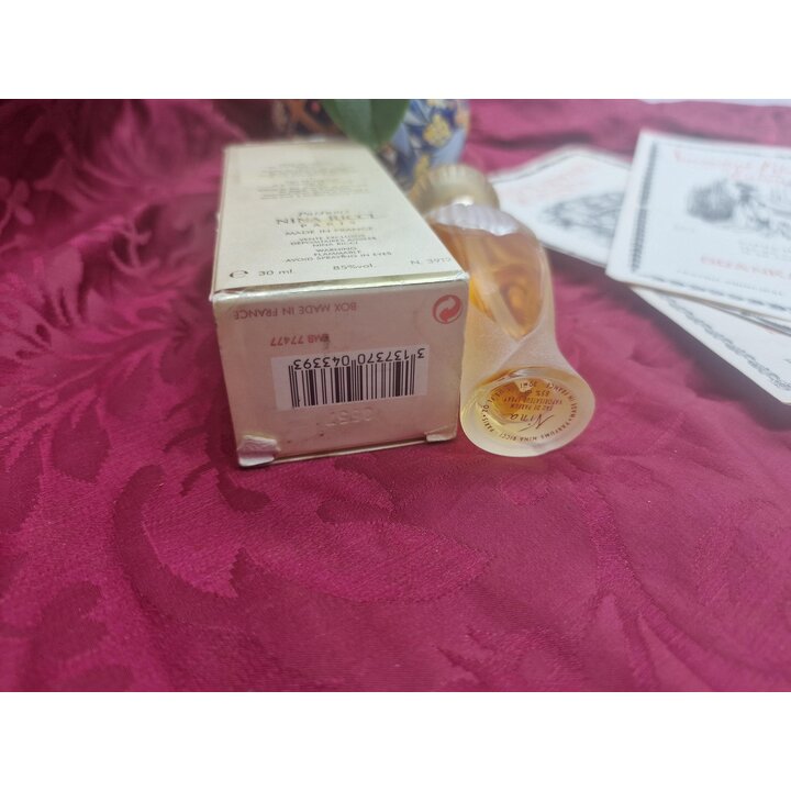 Perfumy Nina Ricci Nina 1987 Eau de Parfum 30ml Vintage ze Spryskiwaczem i Oryginalnym Pudelkiem