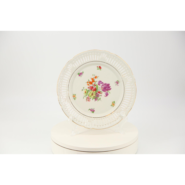 Prato de Porcelana Schwarzenhammer (1945-1949) Zona EUA