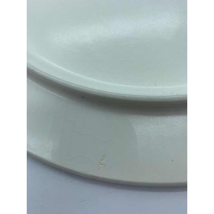 シュランベルク SMF チロル ケーキ皿 & 大皿 西ドイツ製 ハンドペイント 薔薇柄 32cm レトロ 陶器 1970年代 ヴィンテージ ドイツ マヨリカ皿 食器 ギフト