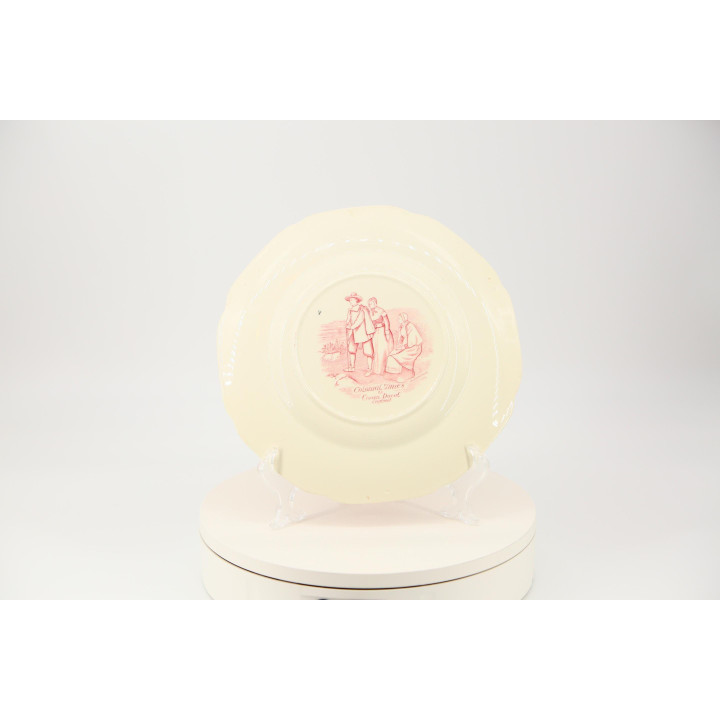 Assiette Crown Ducal Colonial Times The First Thanksgiving