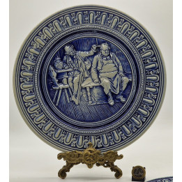 Simon Peter Gerz Vintage Decoratief Bord