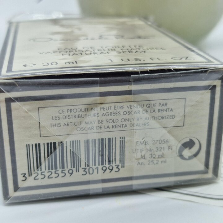 Винтажные Духи Oscar de la Renta Eau de Toilette 30мл EDT Спрей, Редкий Коллекционный Аромат 1990х, Формула Stern Sanofi Beauté 