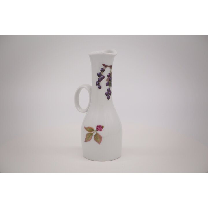 Кувшин для масла Royal Worcester Evesham, фарфоровый винтажный графин без пробки, английская посуда 1980-х годов, 15,5 см