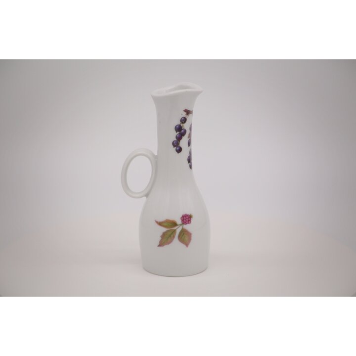 Кувшин для масла Royal Worcester Evesham, фарфоровый винтажный графин без пробки, английская посуда 1980-х годов, 15,5 см