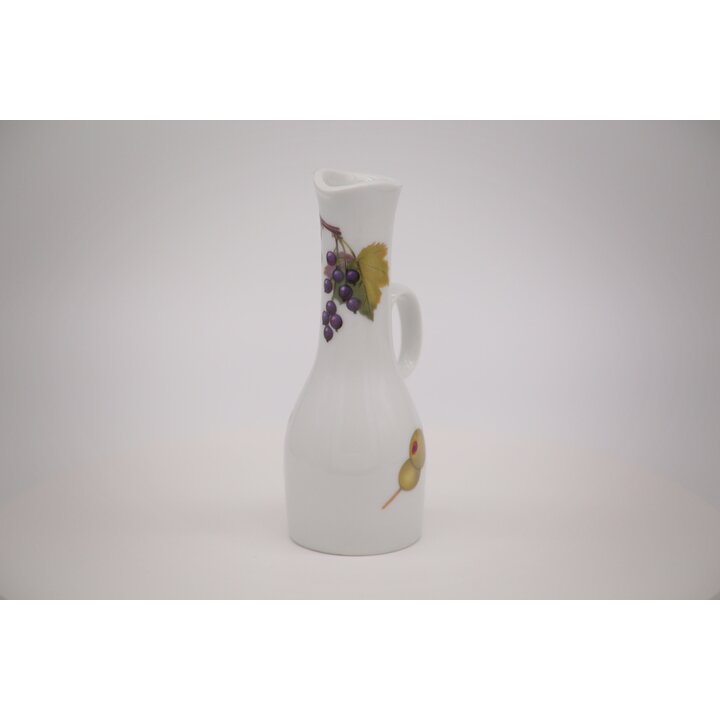 Кувшин для масла Royal Worcester Evesham, фарфоровый винтажный графин без пробки, английская посуда 1980-х годов, 15,5 см