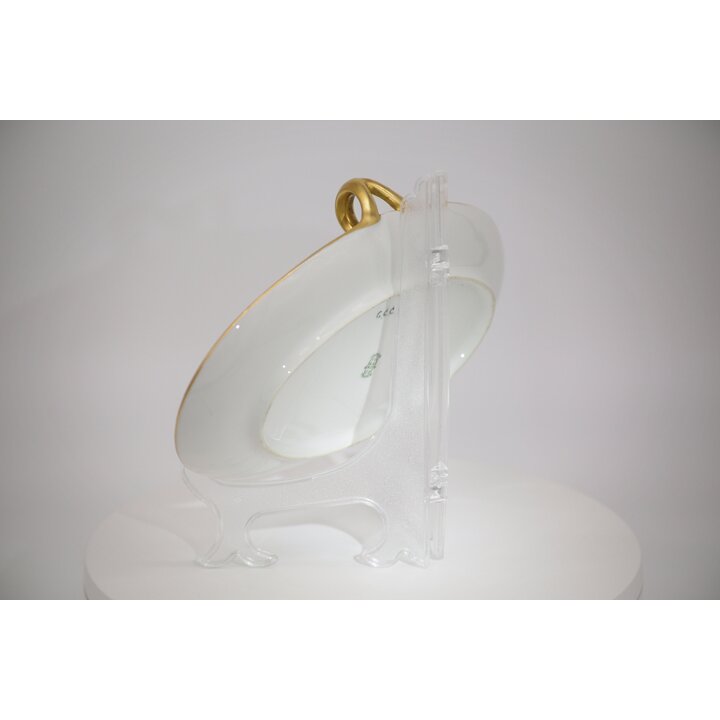 Фарфоровое блюдо Limoges William Guerin и Co Ручная роспись