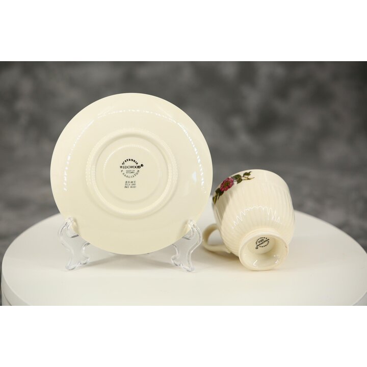 Кофейные Пары Набор - Wedgwood Edme Wildbriar - 3 Кофейные Пары 100 мл - Английский Фаянс Винтаж 1960-е
