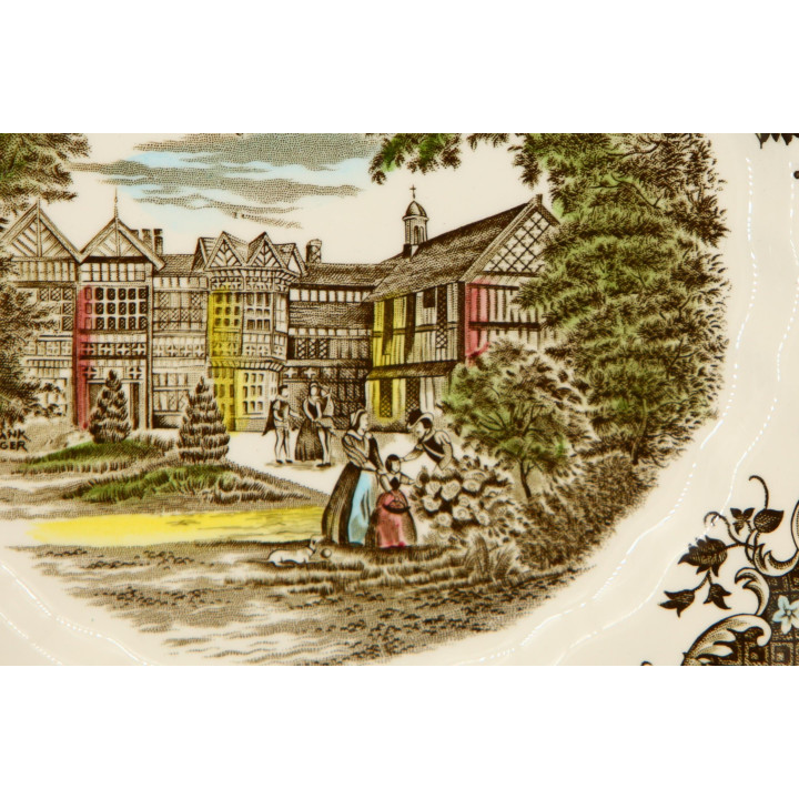 Plato Johnson Brothers Romantic England Bramall Hall