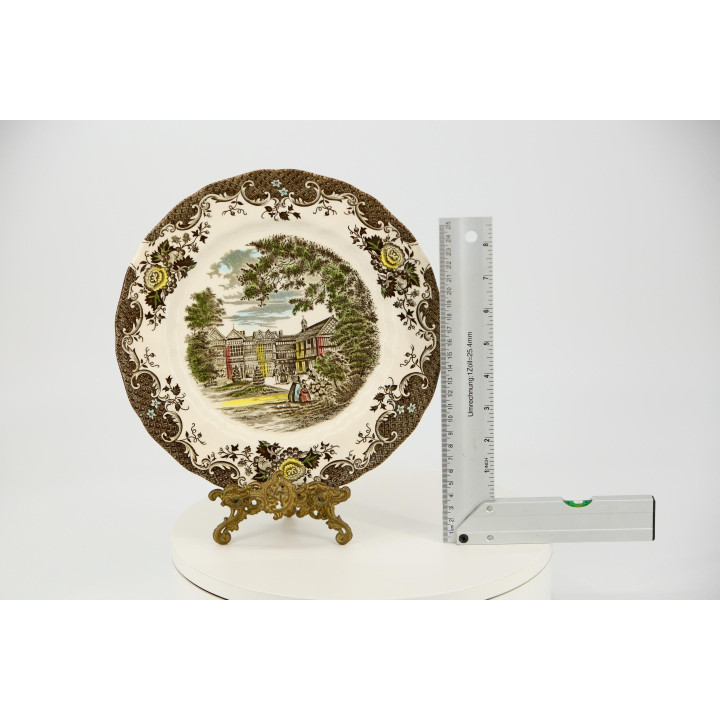 Talerz Johnson Brothers Romantic England Bramall Hall