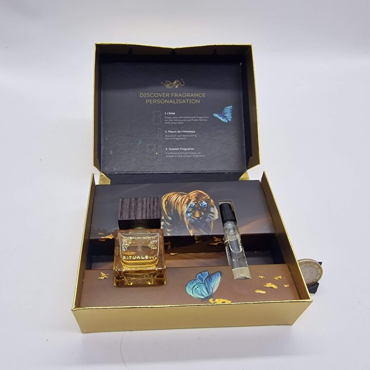 ヴィンテージ 香水 セット リチュアルズ オリエンタル エッセンス レクラ 10ml と フルール ドゥ ヒマラヤ 2.5ml ミニチュア 廃盤 レア フレグランス ギフト コフレ 2010年代