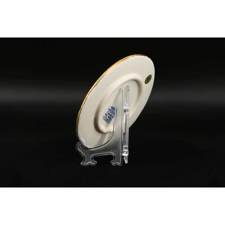 Decoratief Bord CEARCO Sevilla, 24k Goud, Keramiek Vintage