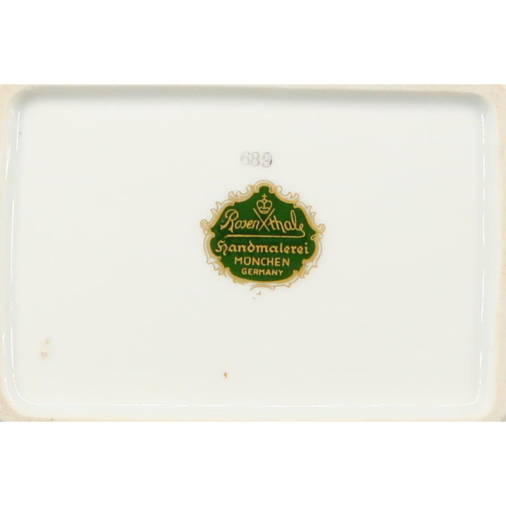 Rosenthal Decoratief Bord Handmalerei München - Vlinder