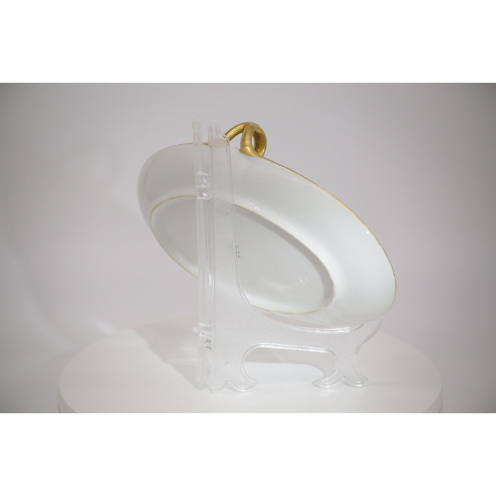 Limoges Porseleinen Bord W. Guerin & Co. 1900