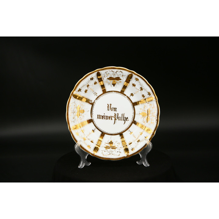 Prato Porcelana Alemã 1930-1950