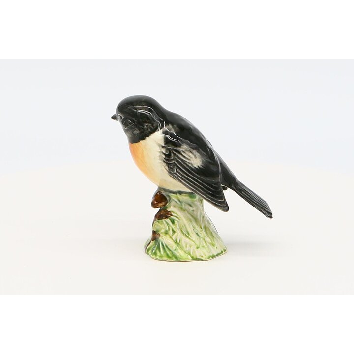 Estatueta Pássaro Cartaxo Beswick 2274 de Albert Hallam, Estátua de Porcelana Pintada à Mão, Cerâmica Inglesa Vintage Anos 1970
