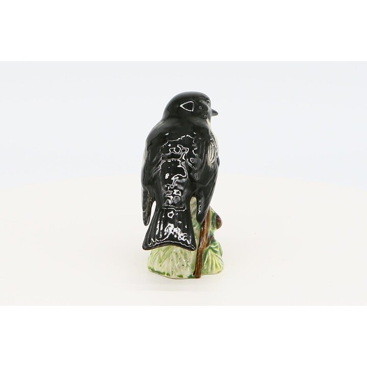 Estatueta Pássaro Cartaxo Beswick 2274 de Albert Hallam, Estátua de Porcelana Pintada à Mão, Cerâmica Inglesa Vintage Anos 1970