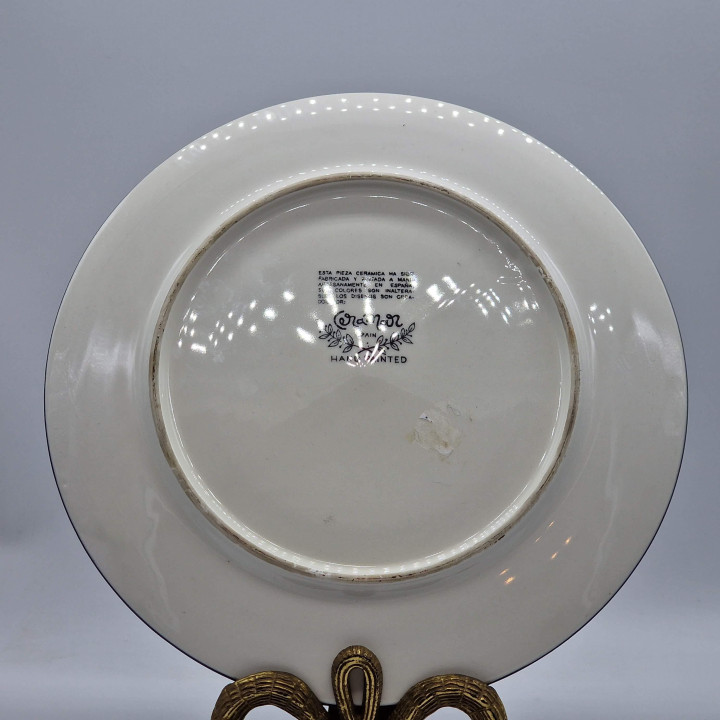 Talerz Ceramar 1970 Hiszpańska Ceramika Styl Miró