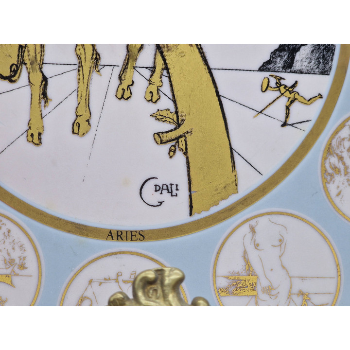 Salvador Dalí Porzellanteller "Widder" - Limitierte Edition