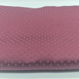 Retal de Tela Jacquard Vintage Española, Mezcla de Seda y Viscosa, 350x135 cm, Textil Granate para Tapicería y Costura de Lujo