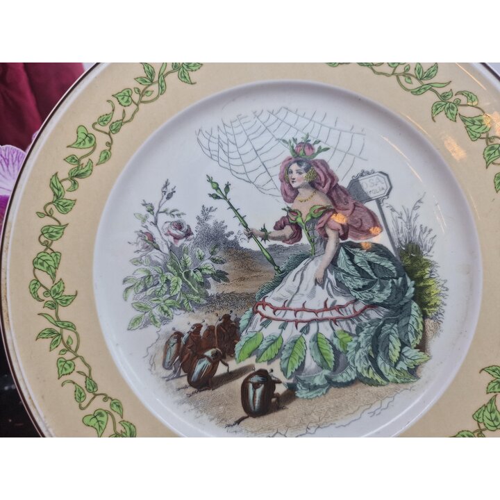 Коллекционная Тарелка Villeroy & Boch Spirit of the Flowers Rose No 6 Grandville Фарфор 20 см