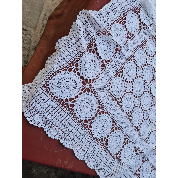 Copriletto in Pizzo di Cotone Anni '30