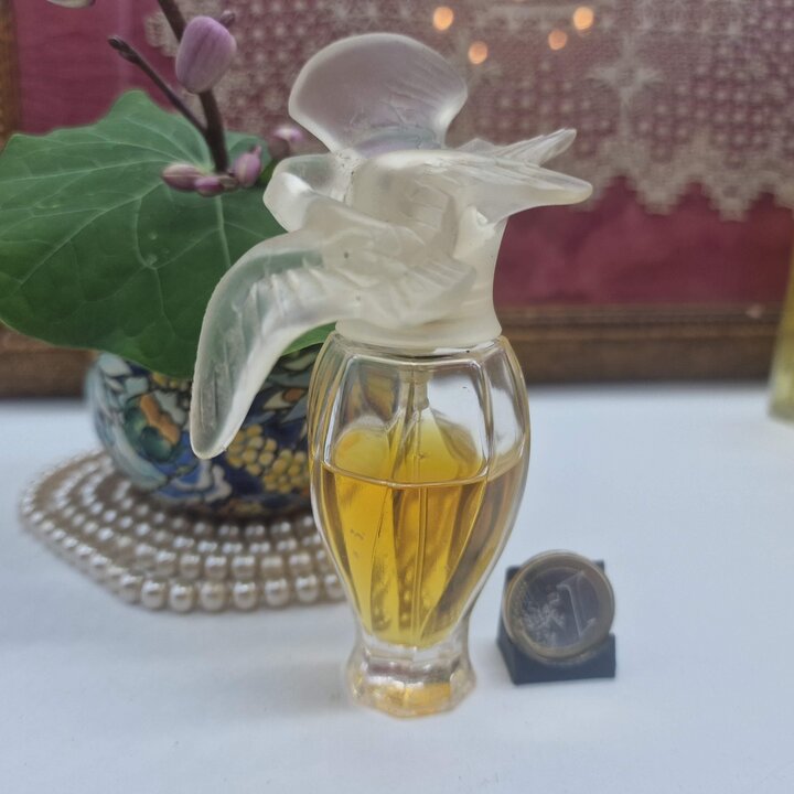 ヴィンテージ香水 ニナリッチ レールデュタン オードトワレ 30ml スプレーボトル - 鳩のキャップ付き コレクター向け 2000年代 希少