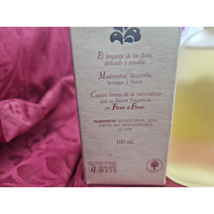 Perfume Vintage Eau Jeune Fleur a Fleur Eau de Toilette 100 ml 3.4 oz, Caixa Original, Fragrancia Floral Anos 80 90