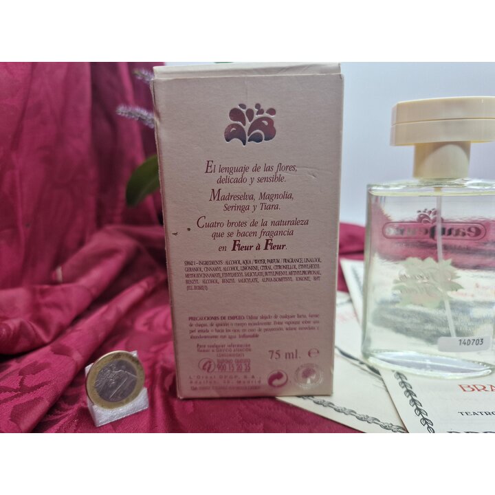Vintage Eau Jeune Fleur a Fleur Eau de Toilette Perfume Spray 75ml, LOreal Paris 1980s Fragrance Boxed