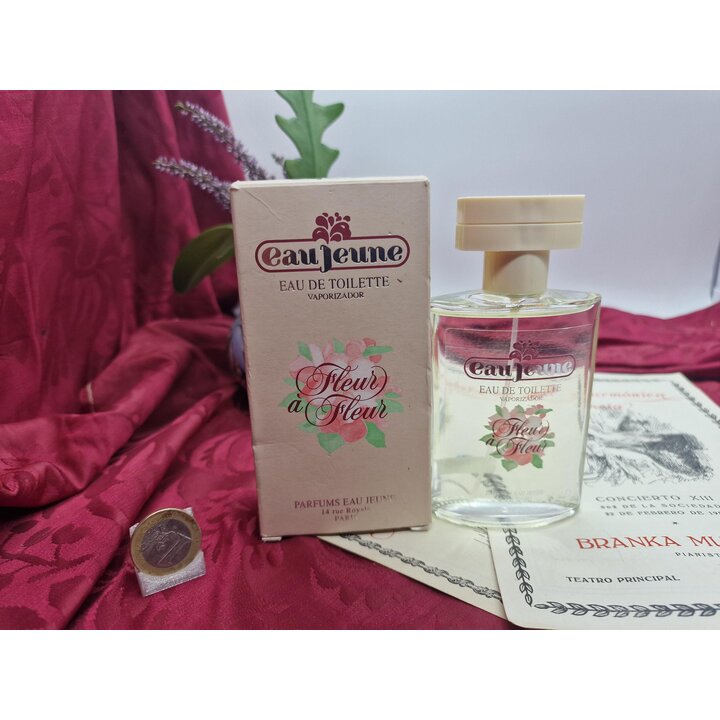 Винтажные Духи Eau Jeune Fleur a Fleur Туалетная Вода Спрей 75 мл, Парфюм LOreal Paris 1980е Годы с Коробкой