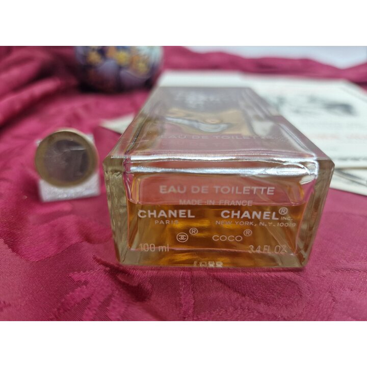 Chanel Coco Mademoiselle Eau de Toilette 100ml Spray Bottle Partial Vintage Perfume