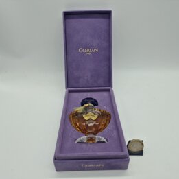 Guerlain Shalimar Extrait de Parfum 30ml Reines Parfum - Vintage 1998 Versiegelter Flakon im Samtetui, Sammlerstück Duft