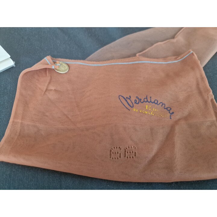 Vintage Strümpfe mit Naht Verdiana 15 Denier DuPont Nylon, Klassische Spanische Nahtstrümpfe 1950er Ungetragen