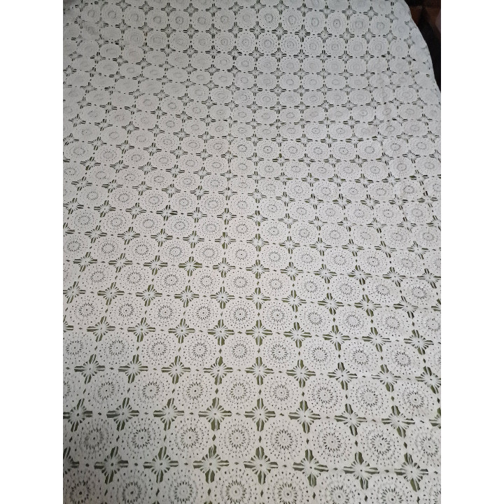 Vintage Koronkowa Narzuta Szydełkowa Rękodzieło 1930 (240x280 cm)
