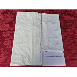 Set Biancheria Francese Vintage Ricamato a Mano 1910