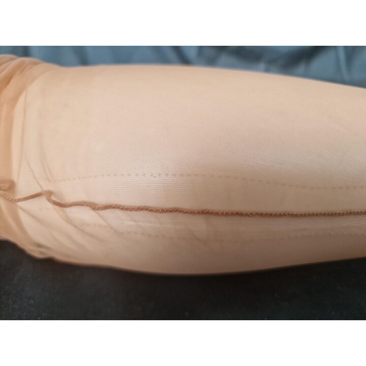 Bas Vintage à Couture en Nylon Années 60, Medias Topacio Deluxe 66 Bas Diminiqués Talon Renforcé, Neufs en Emballage Taille 9.5