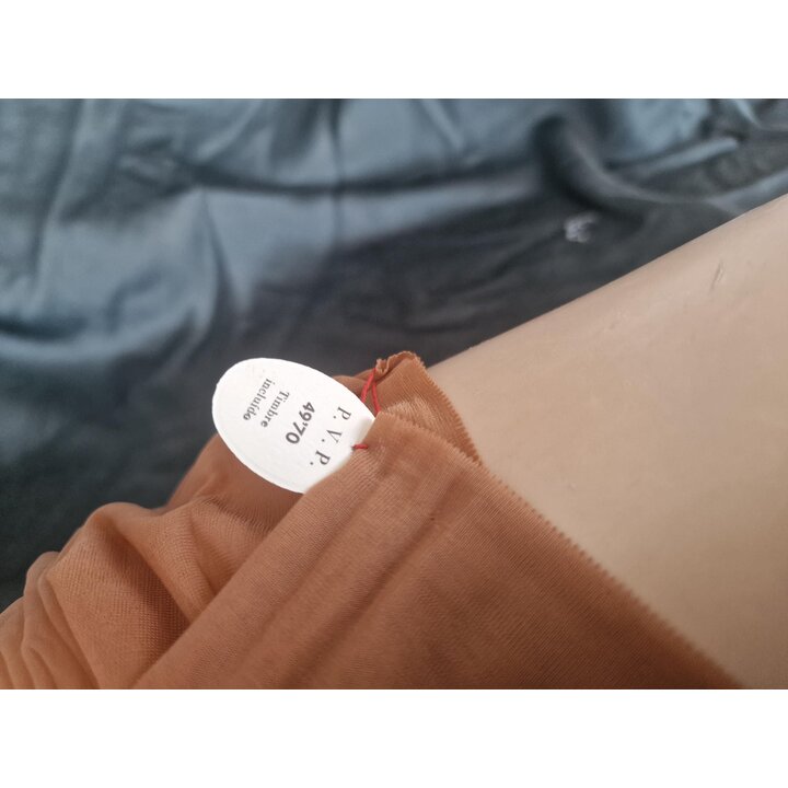 Bas Vintage à Couture en Nylon Années 60, Medias Topacio Deluxe 66 Bas Diminiqués Talon Renforcé, Neufs en Emballage Taille 9.5