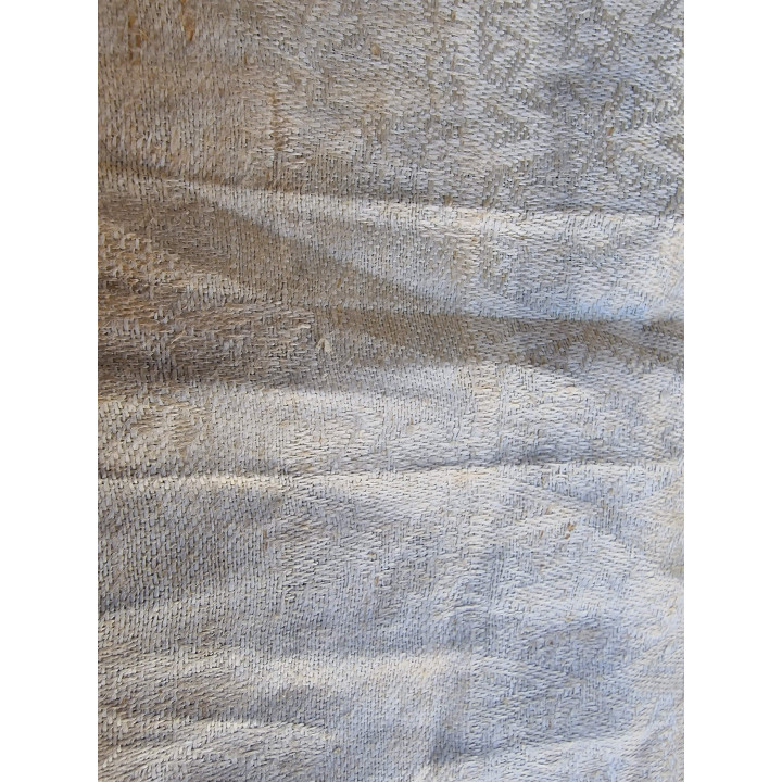 Antique 20th C. Linen Towel with Needle Lace & Macramé