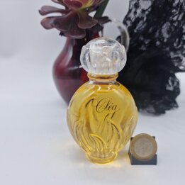 Vintage Yves Rocher Cléa Eau de Toilette Perfume, 50 ml Glass Bottle, 1980s