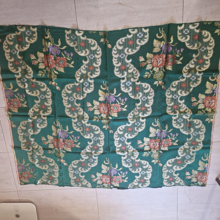 Pezzi di Tessuto Jacquard Valenciano in Seta per Artigianato