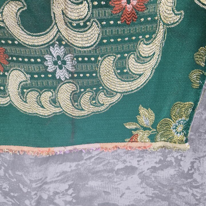 Pezzi di Tessuto Jacquard Valenciano in Seta per Artigianato
