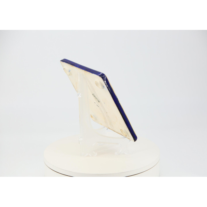Dessous de plat Emaux de Longwy D.188 | Faïence Vintage
